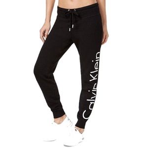 NWT Calvin Klein Logo Performance Drawstring Jogger Pants Size Medium